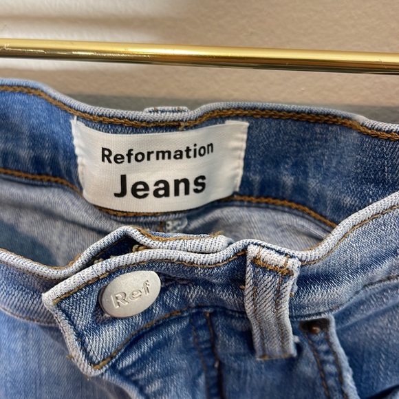 Reformation Ultra High + Skinny in Cyprus - Picture 10 of 11